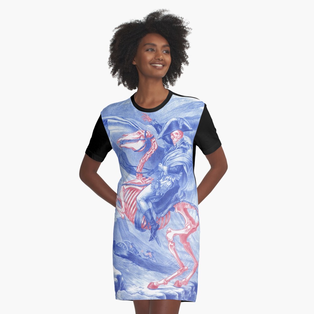 Item preview, Graphic T-Shirt Dress designed and sold by pixelskaya.