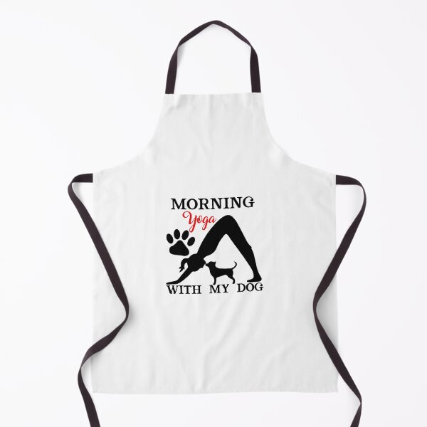 Item preview, Morning Yoga with my Dog designed and sold by LeBreab.
