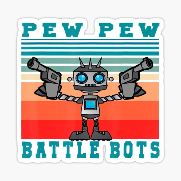 Battle Bot Robot Fighting Bots Combat Sticker For Sale By Ngoctuanart