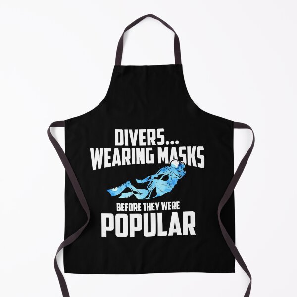 Item preview, Scuba Diving - Humorous Wearing Mask Scuba Diver designed and sold by Dressed For Duty.