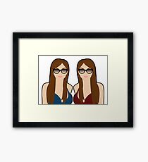 Seeing Double Framed Print