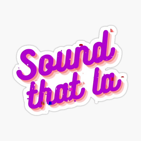 Item preview, Sound that la designed and sold by Nicfearn86.