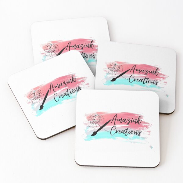 Item preview, AmazinkCreations logo White designed and sold by Amazink Creations.