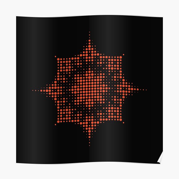 Copie de Mandala dotted Poster