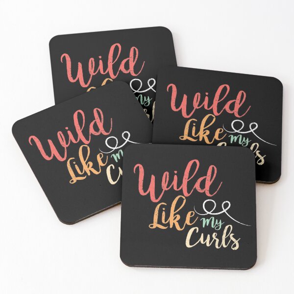 Item preview, Wild Like My Curls Cute Gift For Curly Haired Girls designed and sold by MintaApparel.