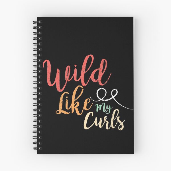 Item preview, Wild Like My Curls Cute Gift For Curly Haired Girls designed and sold by MintaApparel.