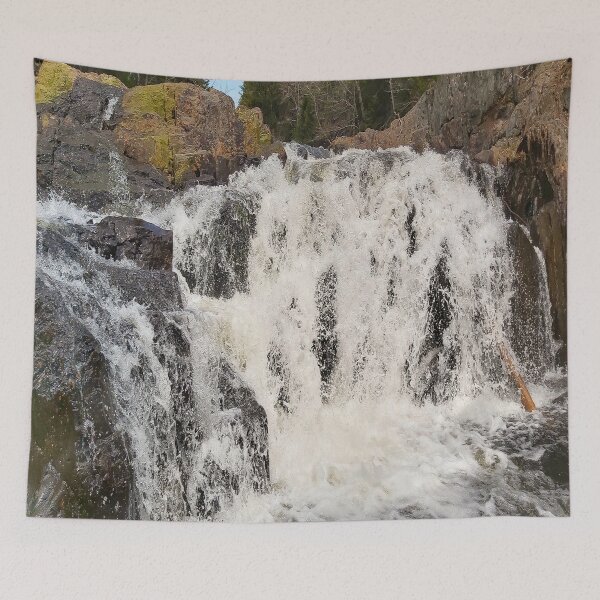 Item preview, Wild Waterfalls in Distant Woodlands designed and sold by darkseas.