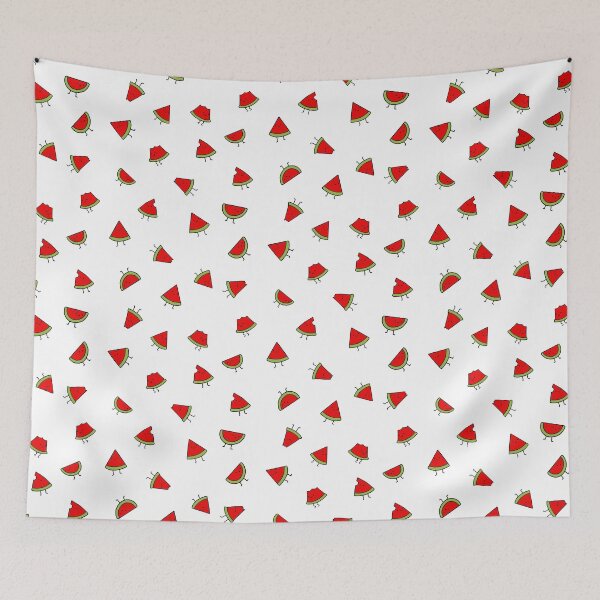 Item preview, Cute happy dancing cartoon watermelon designed and sold by nikowich.