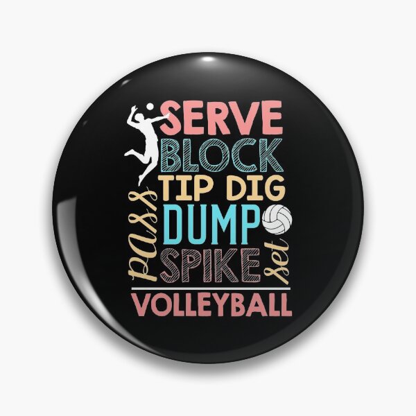 Item preview, Volleyball - Serve Block Tip Dig Dump Spike designed and sold by Charles Brian.