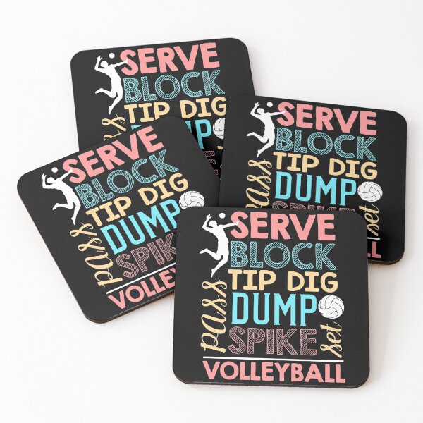 Item preview, Volleyball - Serve Block Tip Dig Dump Spike designed and sold by Charles Brian.