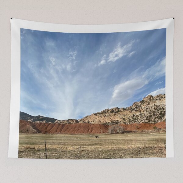 Item preview, Wild Mountain Horses in Springtime designed and sold by prohockeylabs.