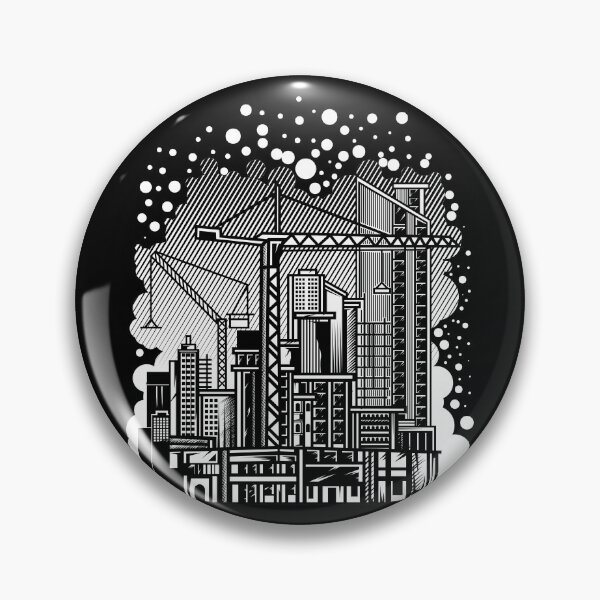 Item preview, Tower Crane Abstract designed and sold by damnoverload.