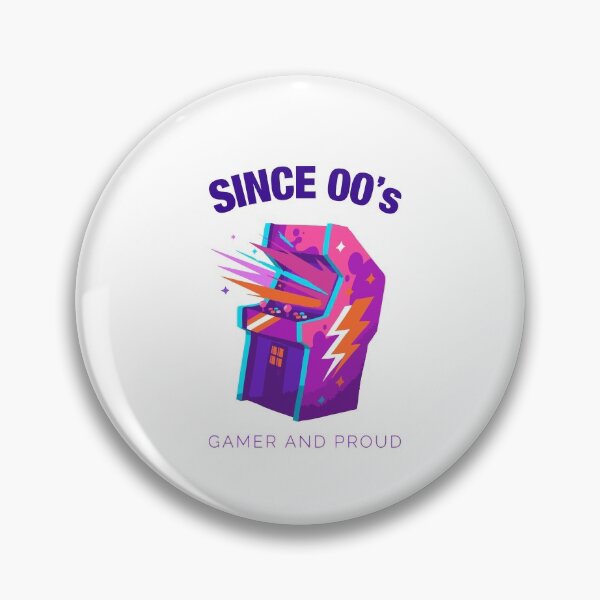 Item preview, Gamer and Proud since 2000's - Old school gamer gift designed and sold by Xavier Vieira.