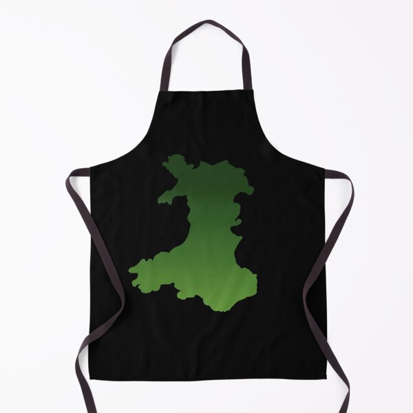 Item preview, Wales outline green gradient  designed and sold by Louisa Powell.