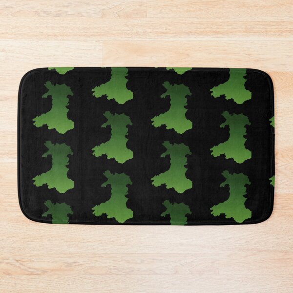 Item preview, Wales outline green gradient  designed and sold by Louisa Powell.