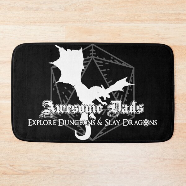Item preview, Awesome Dads Explore Dungeons and Slay Dragons designed and sold by ToplineDesigns.