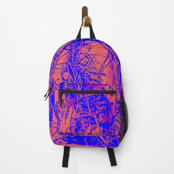 Item preview, Palm Peeling Bark Dark Purple and Orange designed and sold by Designs By YL.