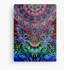 Mandala Energie Metallbild