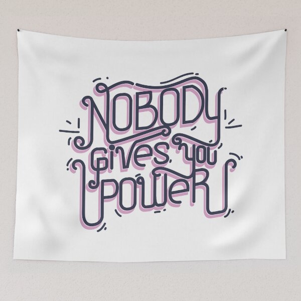Item preview, Nobody gives you power designed and sold by crazycollective.