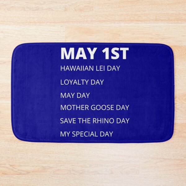 Item preview, Daily holidays - May 1st designed and sold by edwardtiptonart.