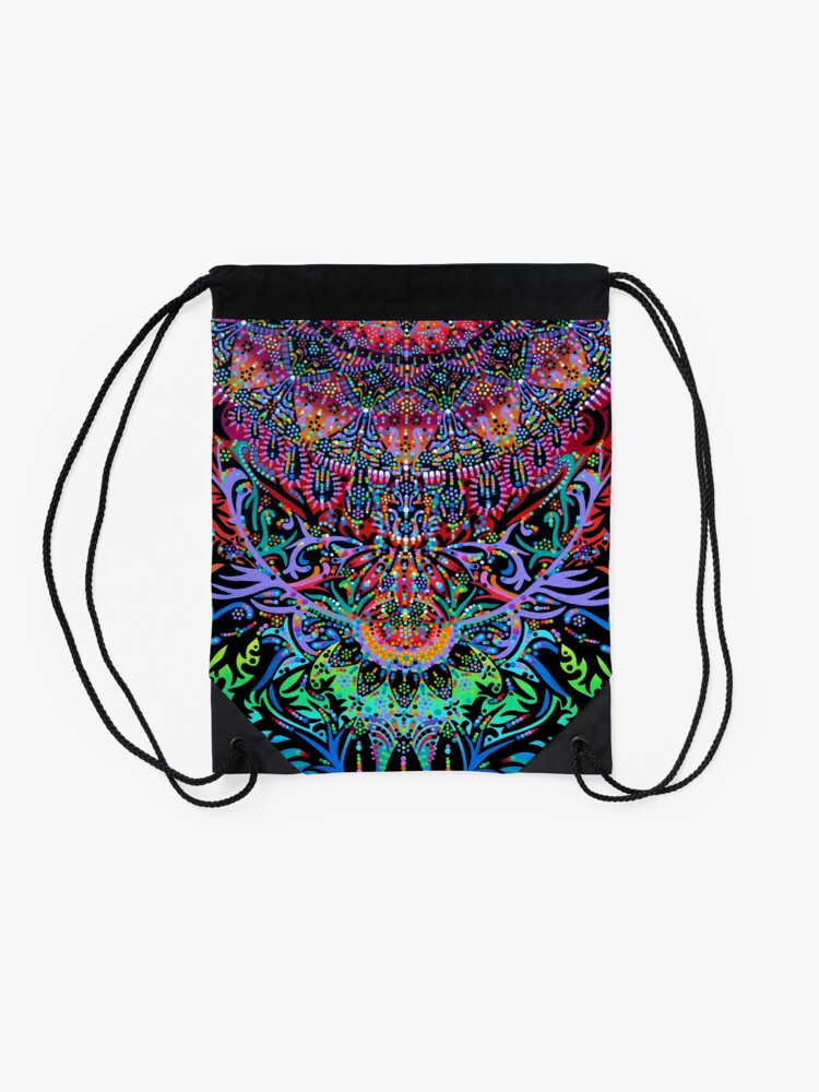 Alternate view of Mandala Energy Drawstring Bag