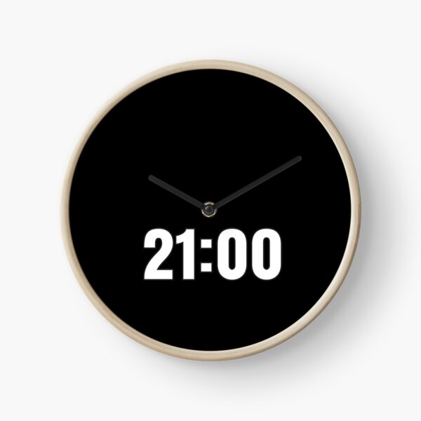 24 Hours Clocks Redbubble