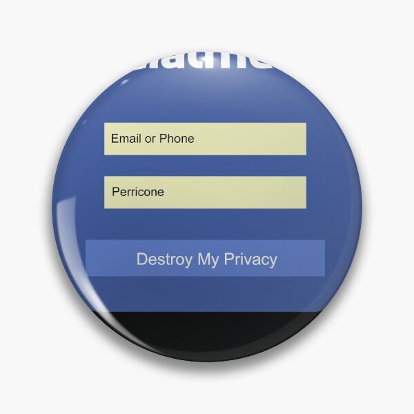 Item preview, Destroy My Privacy Social Media designed and sold by paul67mcgrath.