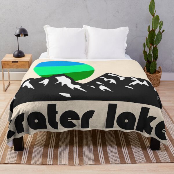 Item preview, Retro Crater Lake ))(( Tourist Souvenir National Park Design designed and sold by acquiesce13.