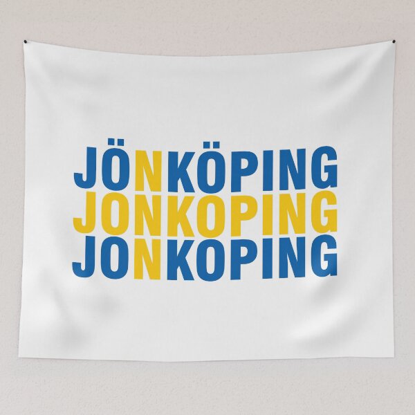 Artikelvorschau, Jönköping City Sverige Flagga entworfen und verkauft von Urosek.
