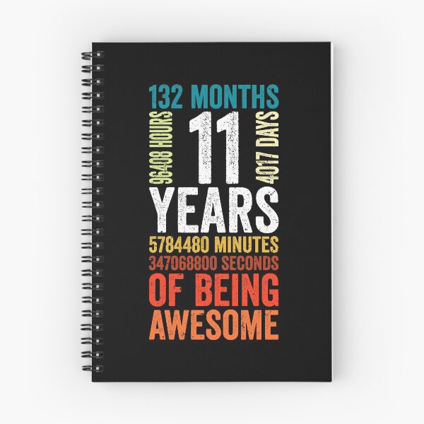 Item preview, 11th anniversary gift, 11th wedding anniversary, kids birthday gift designed and sold by T-DESIGNEDZ.
