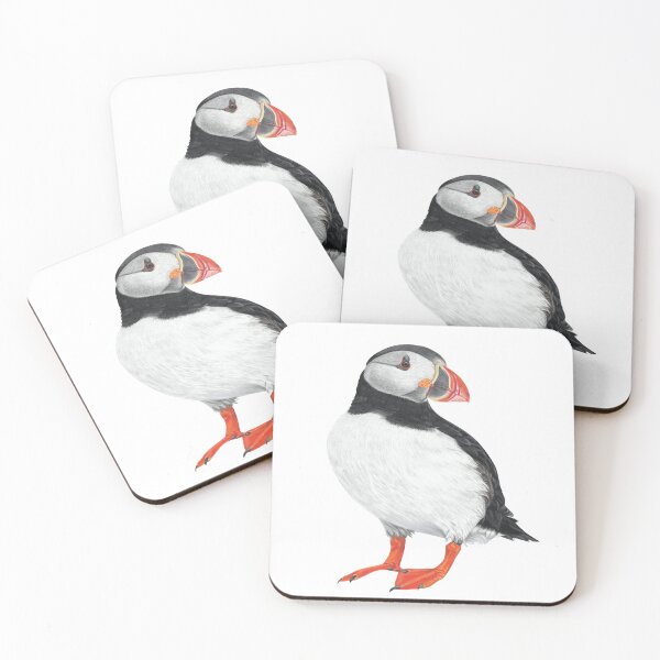 Item preview, Puffin pastel art designed and sold by IslesArt.