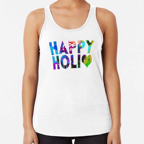 Celebrate Holi in Style: Shop White Tank Tops