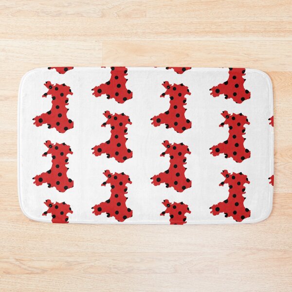 Item preview, Wales outline with black dots designed and sold by Louisa Powell.