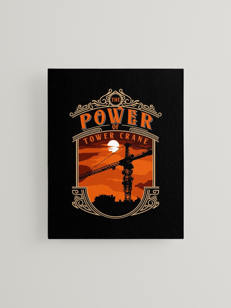 The Power Of Tower Crane Pin for Sale by damnoverload