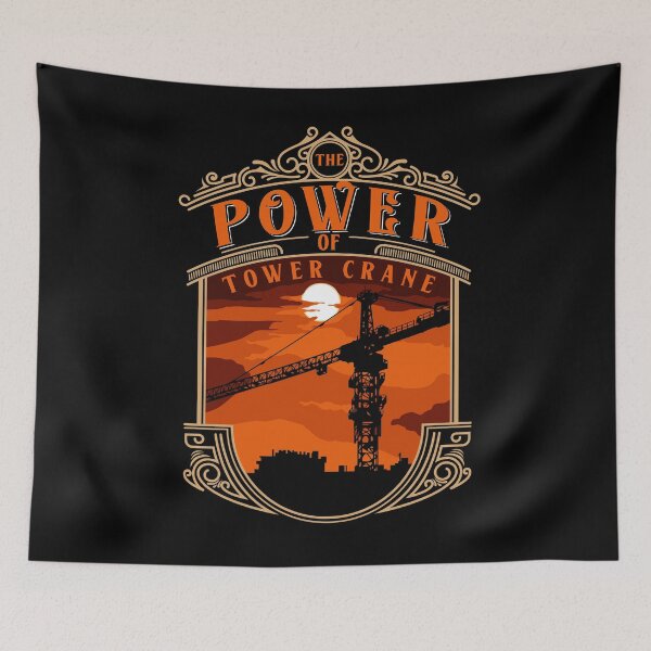 Item preview, Sun The Power of Tower Crane designed and sold by damnoverload.