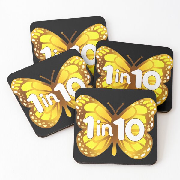 Item preview, Endometriosis 1 in 10 Butterfly designed and sold by leashonlife.