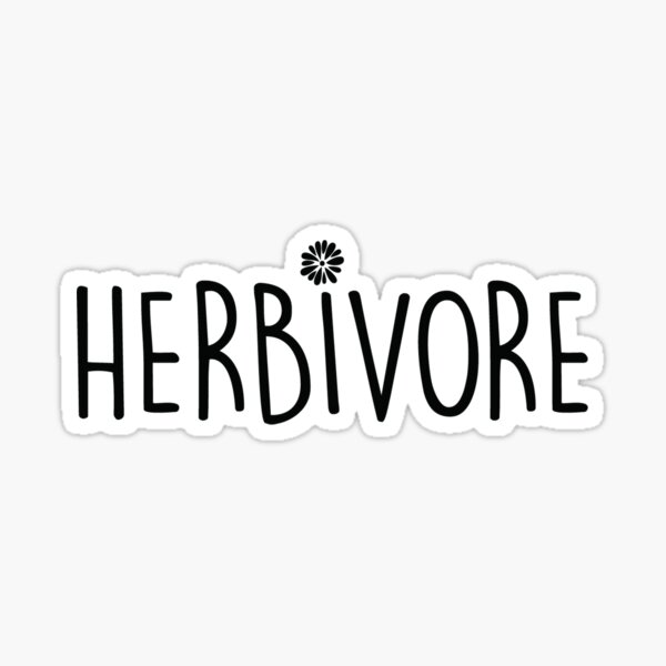 Herbivore (Vegan) Sticker