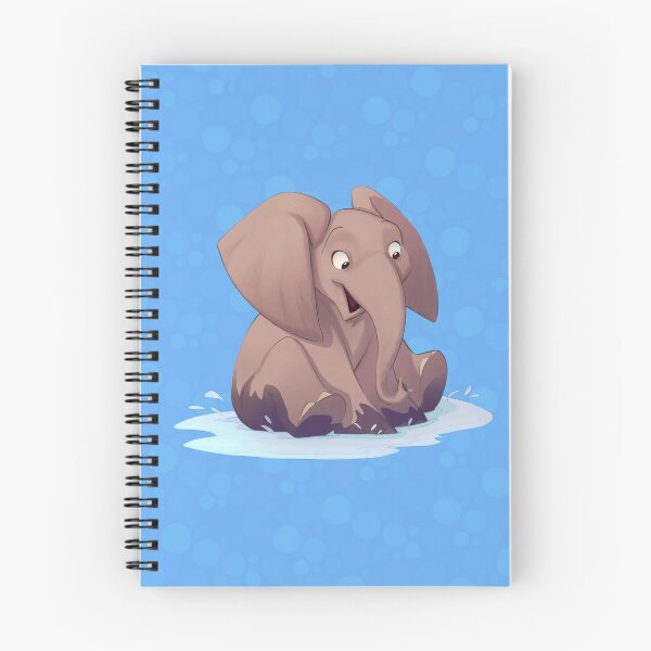 Item preview, Baby African elephant playing in a puddle designed and sold by PaulaBS.