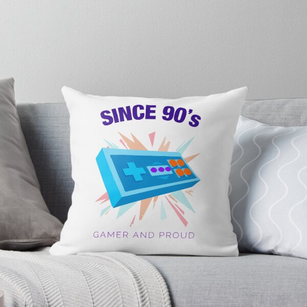 Item preview, Gamer and Proud since 90's - Old school gamer gift designed and sold by Xavier Vieira.