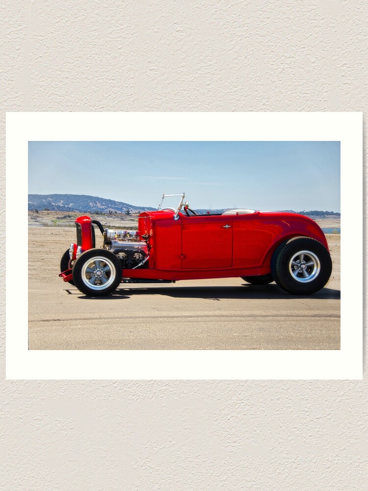 little red roadster