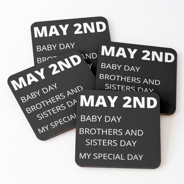 Item preview, Daily holidays - May 2nd designed and sold by edwardtiptonart.