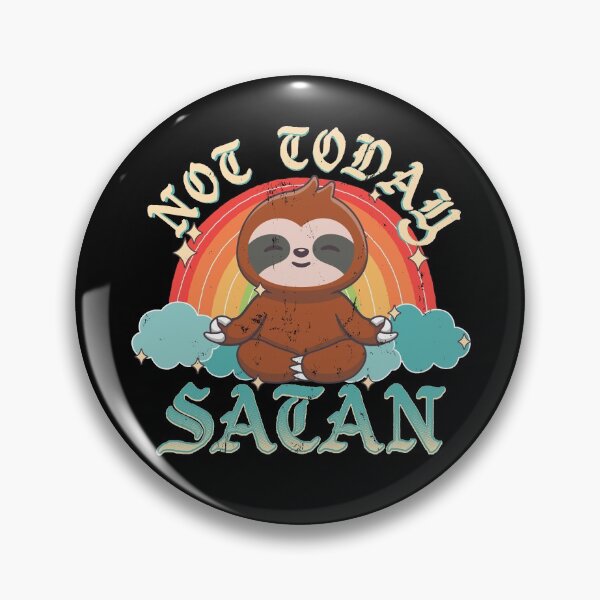 Aperçu de l'œuvre Pas aujourd'hui Satan créée et vendue par ROBO MEGA.