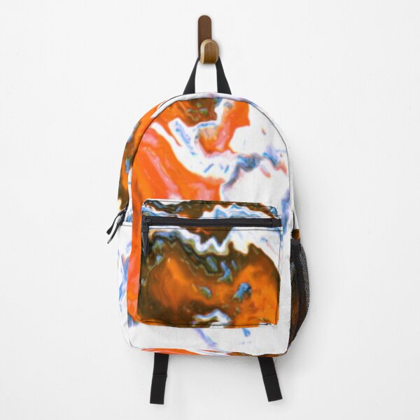Item preview, Orange, Blue, and White Abstract designed and sold by Latorih10.