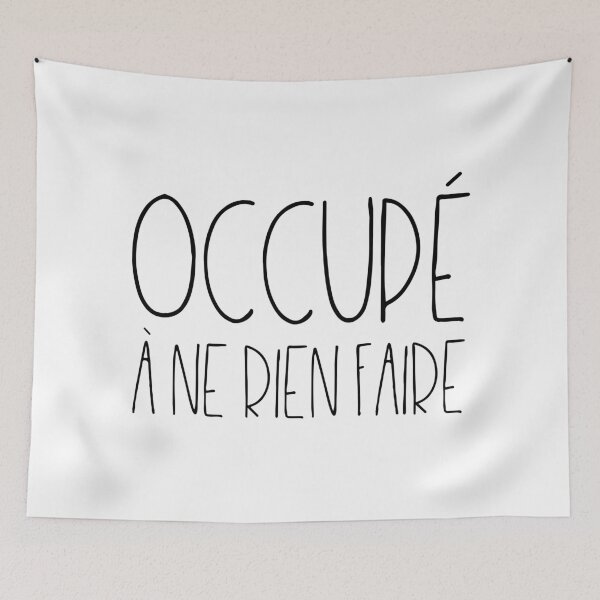 Item preview, Occupé à ne rien faire designed and sold by TheLemonBox.