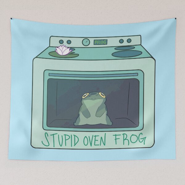 Item preview, Stupid Oven Frog designed and sold by annahthedesign.