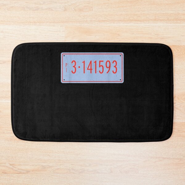Item preview, Pi Numbers 3 14 As A Number Plate  designed and sold by saigeorion.