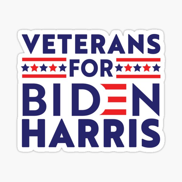 Item preview, Veterans for Biden Harris designed and sold by Feline Rockstars.