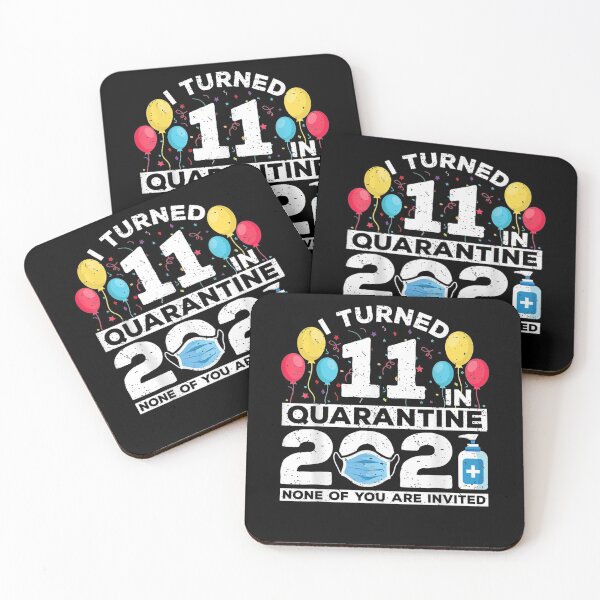 Item preview, I Turned 11 In Quarantine 2021 Funny 11th Birthday Party  designed and sold by saigeorion.