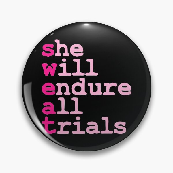 Item preview, SWEAT She Will Endure All Trials designed and sold by kjanedesigns.