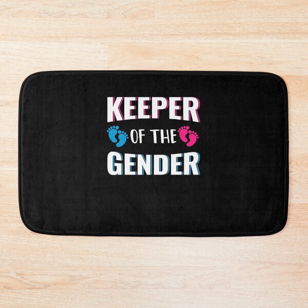 Item preview, Keeper of the Gender Funny Baby announcement gender reveal designed and sold by Artsy Apparels.